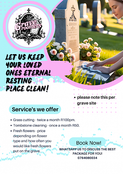 Grave groomers